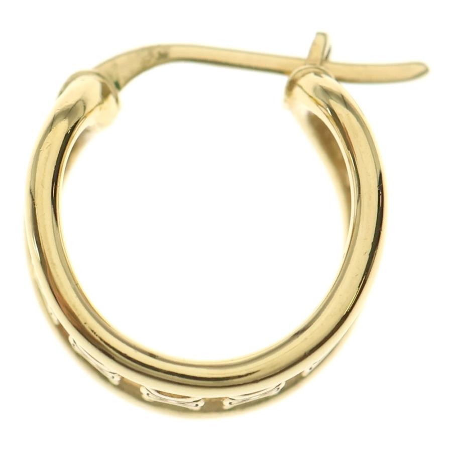 CELINE（セリーヌ） トリオンフ フープピアス ゴールド 片耳のみ