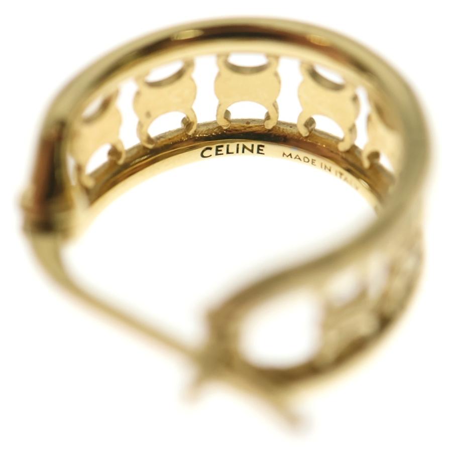 CELINE（セリーヌ） トリオンフ フープピアス ゴールド 片耳のみ