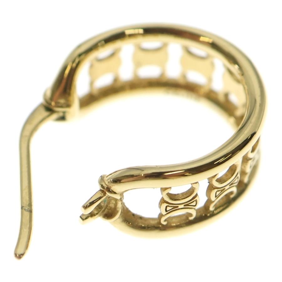 CELINE（セリーヌ） トリオンフ フープピアス ゴールド 片耳のみ