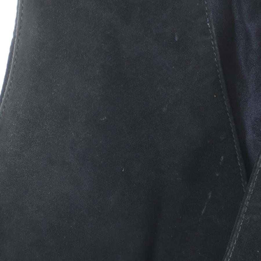 CHROME HEARTS（クロムハーツ） バックシルク切替 6Bレザーベスト