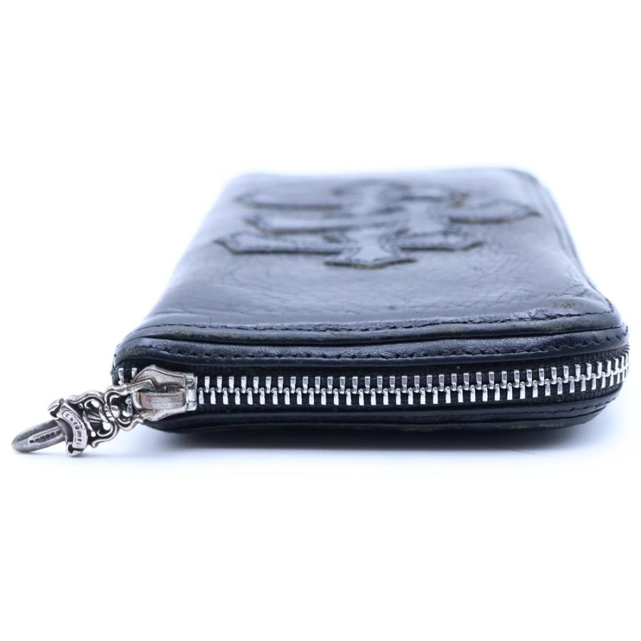 クロムハーツ REC F ZIP 3クロス ウォレット 1/13まで出品 CHROME HEARTS（クロムハーツ） REC F ZIP 3クロス ラウンドジップ