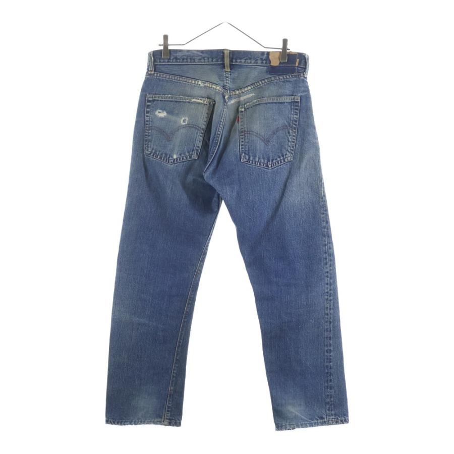 60s ヴィンテージ　505 BIGE デニム　並行ステッチ　ボタン裏ポツポツ Levi's（リーバイス） 60-70s 505 VINTAGE BIGE 後期 両面タブ 並行