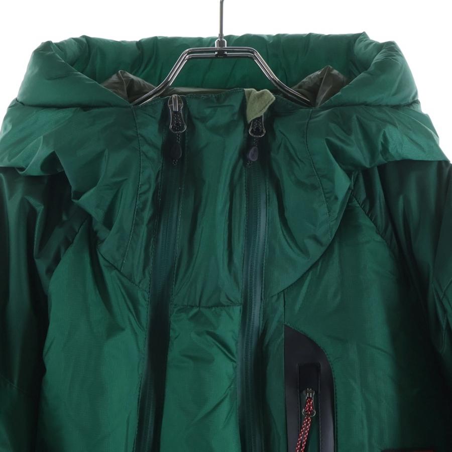   ダウンジャケット L グリーン プラスフェニックス +phenix QUILTING DOWN JACKET キルティング