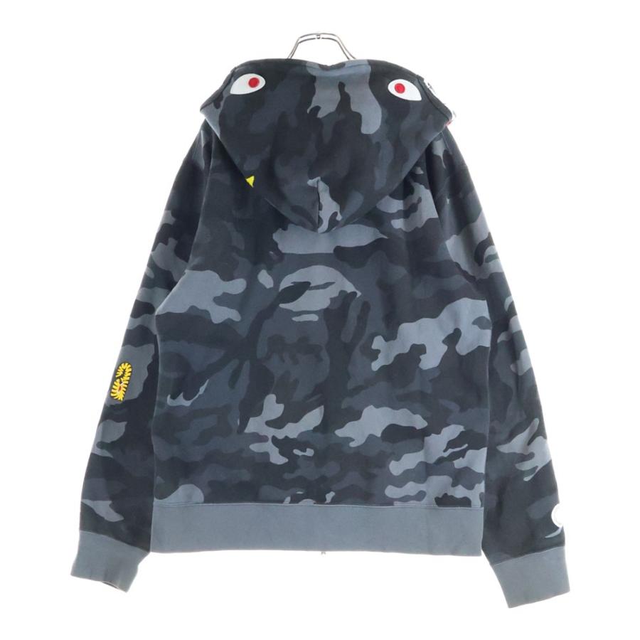 APE 迷彩サメフードジップアップパーカー 中古・古着通販】A BATHING APE (アベイシングエイプ) フローラル迷彩
