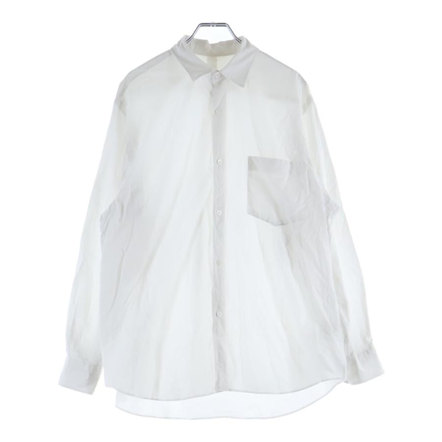 COMOLI（コモリ） 22AW コモリシャツ 長袖シャツ ホワイト U03-02001