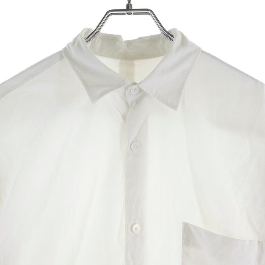 COMOLI（コモリ） 22AW コモリシャツ 長袖シャツ ホワイト U03-02001