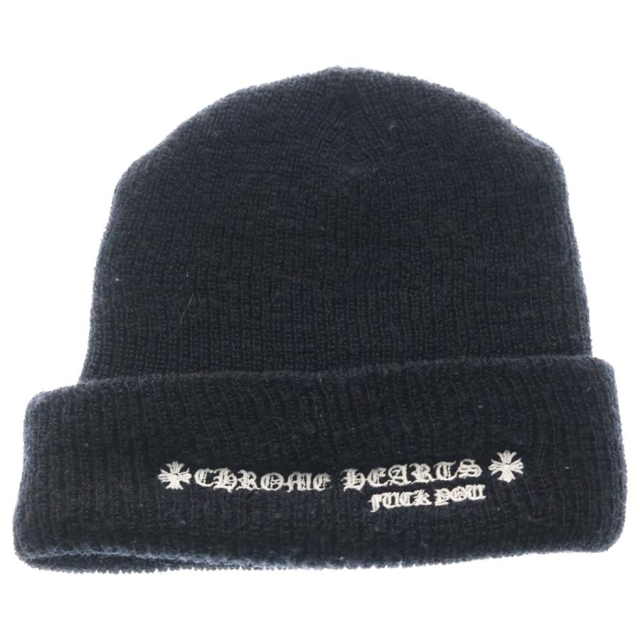『最安値』クロムハーツ　WOOL WATCH CAP CH 刺繍ロゴ CHROME HEARTS（クロムハーツ） WOOL WATCH CAP CH刺繍 ウール