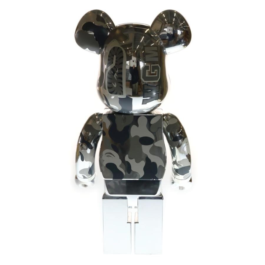 MEDICOM TOY（メディコム・トイ） ×BAPE BE@RBRICK CAMO SHARK SILVER