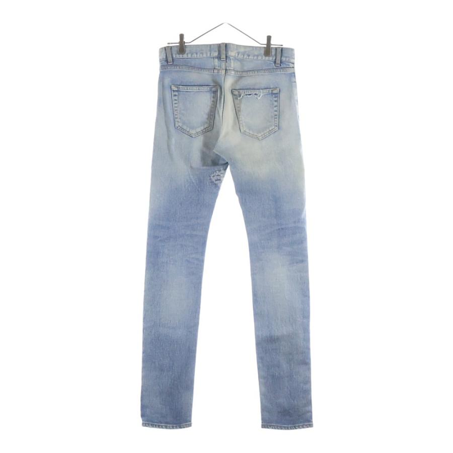 SAINT LAURENT PARIS サンローランパリ 17SS クラッシュ加工ウォッシュ