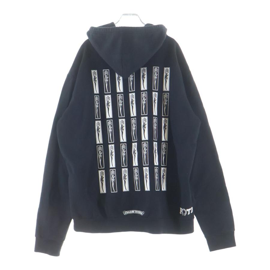 CHROME HEARTS（クロムハーツ） SWTSHRT HD ZIP バックFOTIプリント
