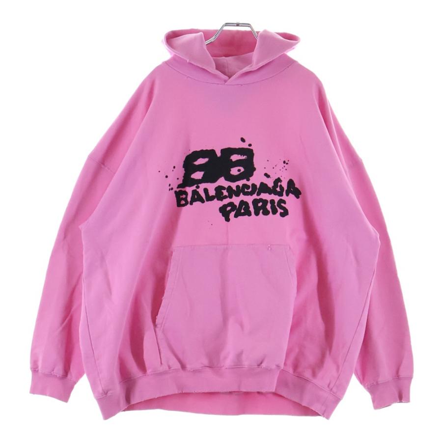 BALENCIAGA（バレンシアガ） 23SS Hand Drawn BB Icon Hoodie ハンド