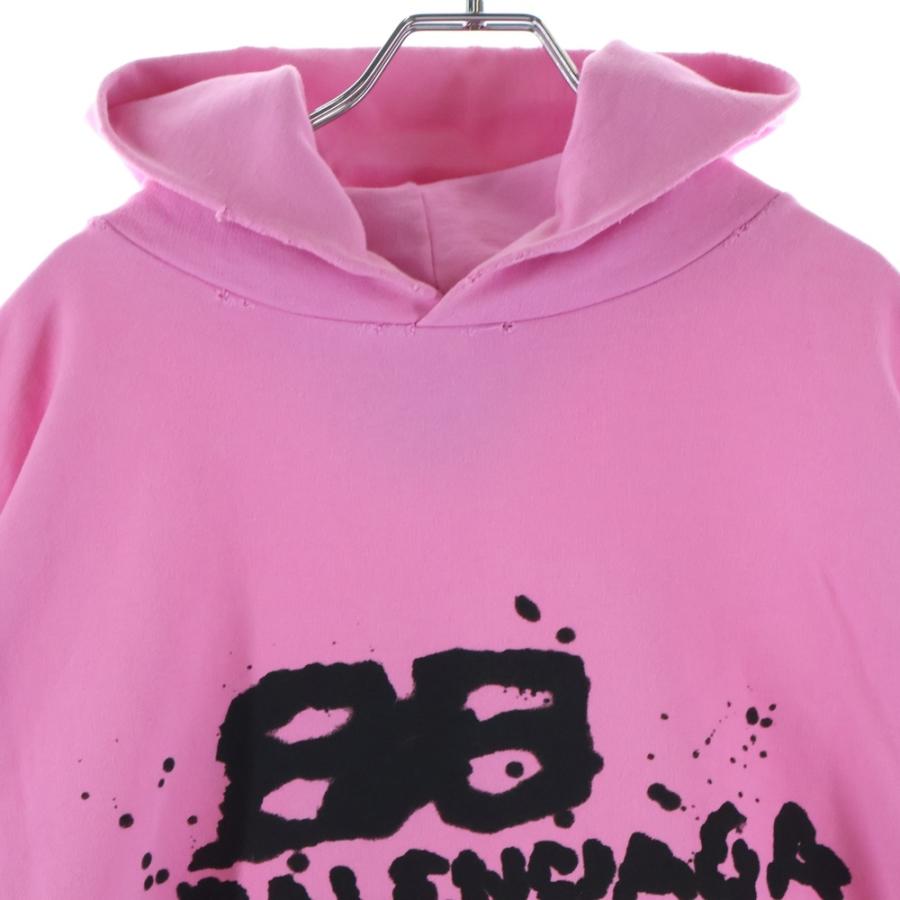 BALENCIAGA（バレンシアガ） 23SS Hand Drawn BB Icon Hoodie ハンド
