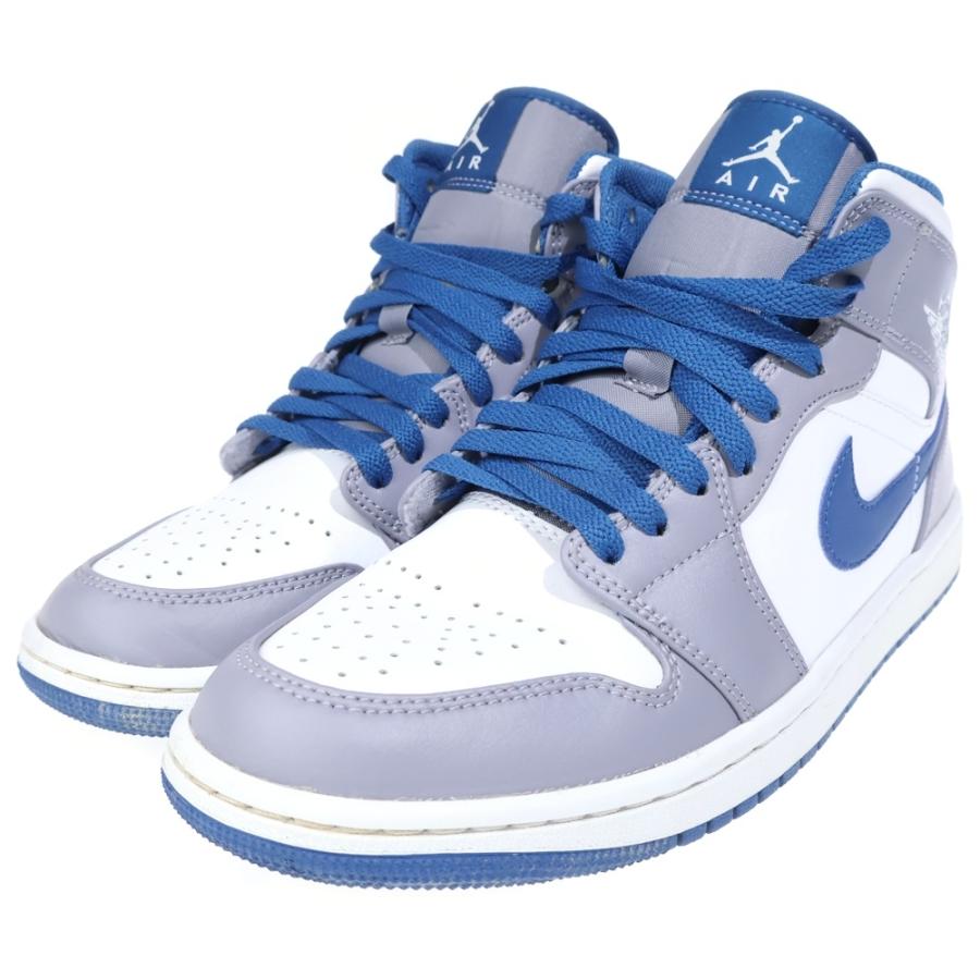 NIKE（ナイキ） AIR JORDAN 1 MID TRUE BLUE エアジョーダン1