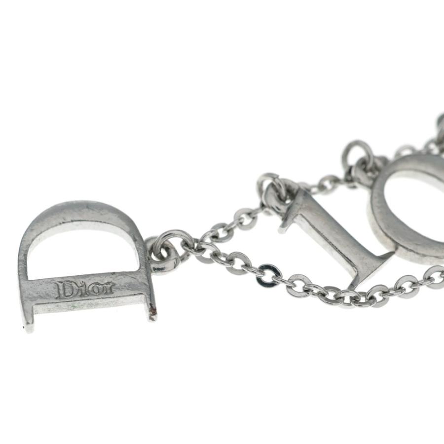 DIOR ディオール ロゴシルバーチェーン ブレスレット : BRING Yahoo