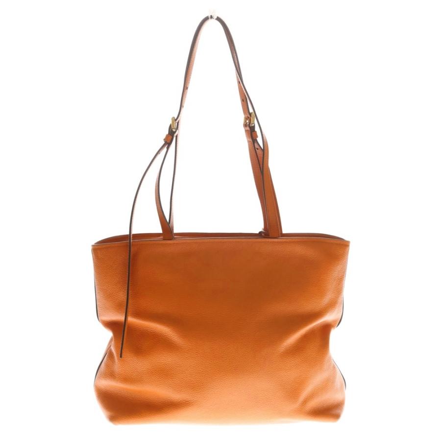 PRADA /オレンジ/レザー/トートバッグ PRADA（プラダ） レザー トートバッグ オレンジ : BRING Yahoo