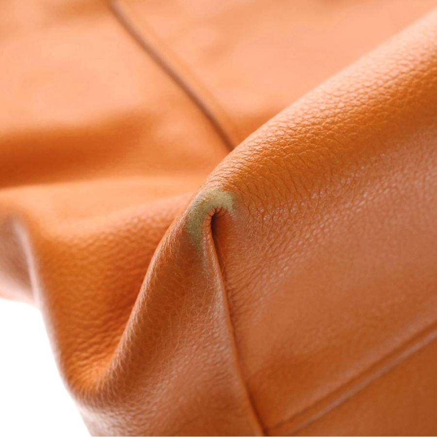 PRADA（プラダ） レザー トートバッグ オレンジ : BRING Yahoo