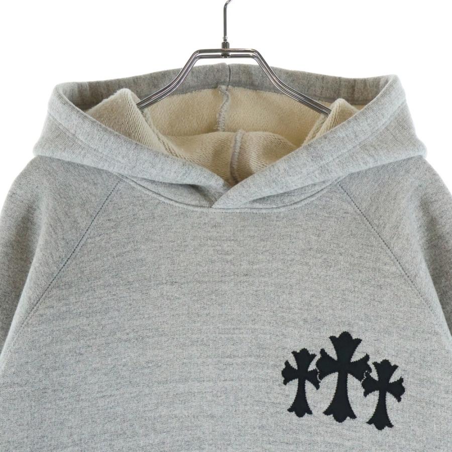 マ*ロ様 新品付属品完備新作クロムハーツynot セメタリークロスフーディー黒M CHROME HEARTS（クロムハーツ） Y NOT Cemetery Cross Applique