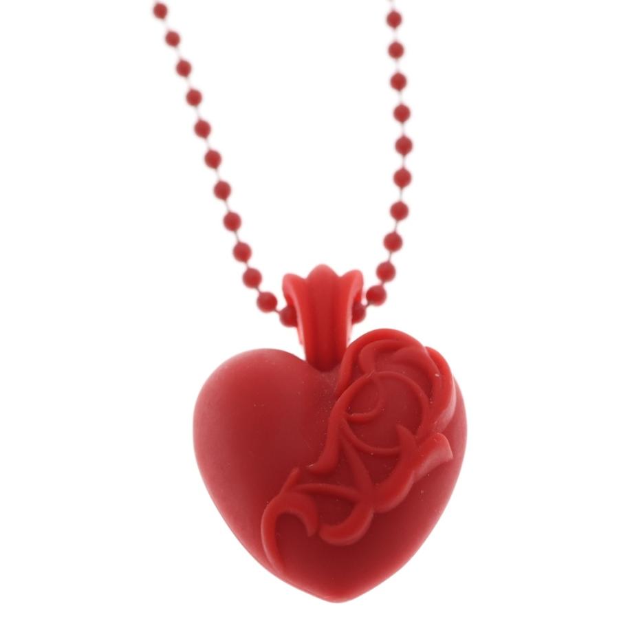 CHROME HEARTS（クロムハーツ） RUBBER HEART ハート ラバーネックレス