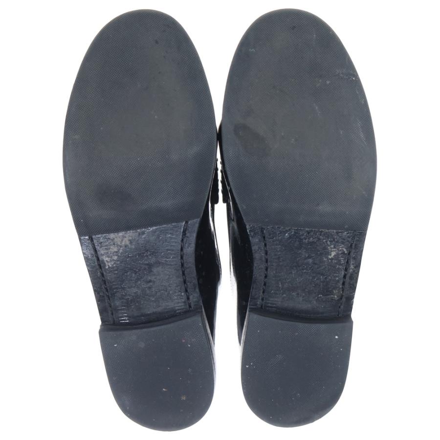 サンローランパリ Le Loafer Penny Slippers パテント ル ローファー