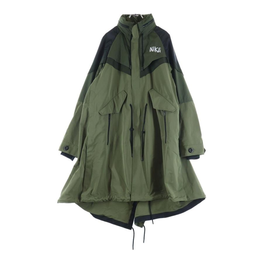sacai（サカイ） ×NIKE NRG Trench Jacket レイヤード フロントロゴ