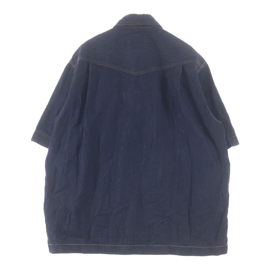 sacai（サカイ） denim shir flap pockets 半袖デニムシャツ フラップ