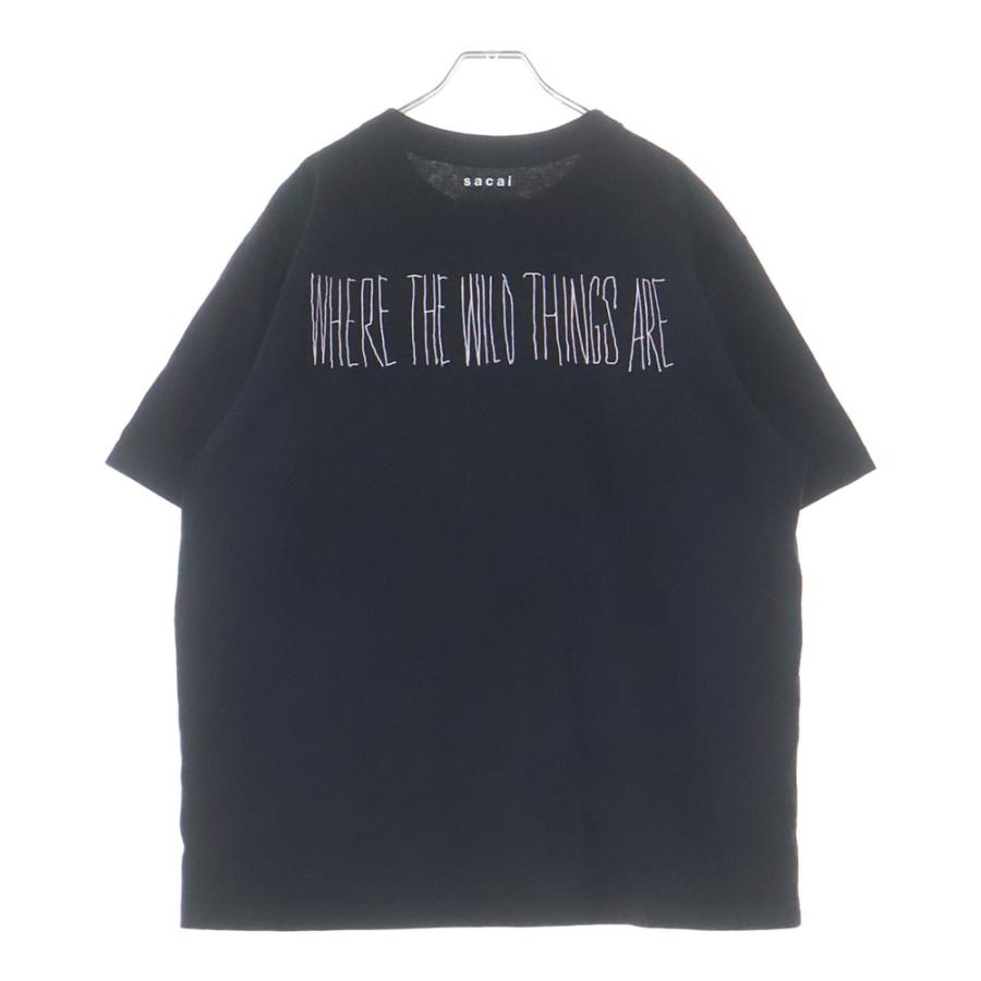 sacai（サカイ） WHERE THE WILD THINGS ARE L/S 両面プリント 半袖