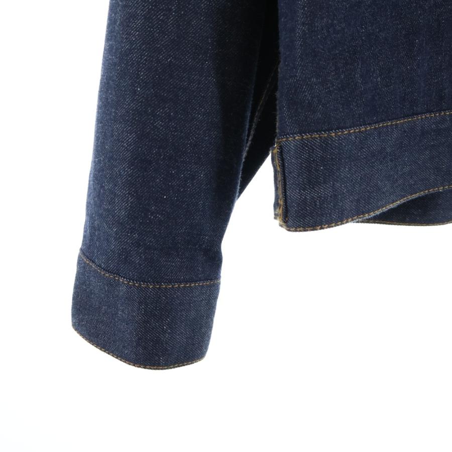 sacai（サカイ） Wool Melton Jacket 2フリップポケット 切替デニム