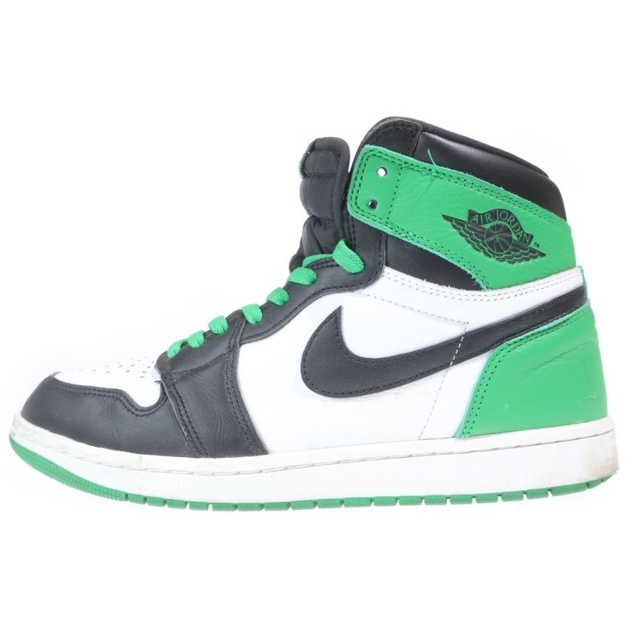NIKE ナイキ AIR JORDAN 1 RETRO HIGH OG LUCKY GREEN エアジョーダン レトロ ラッキーグリーン ハイカットスニーカー グリーン/ブラック US10/28cm DZ5485-031 NIKE（ナイキ） AIR JORDAN 1 RETRO HIGH OG LUCKY GREEN エア