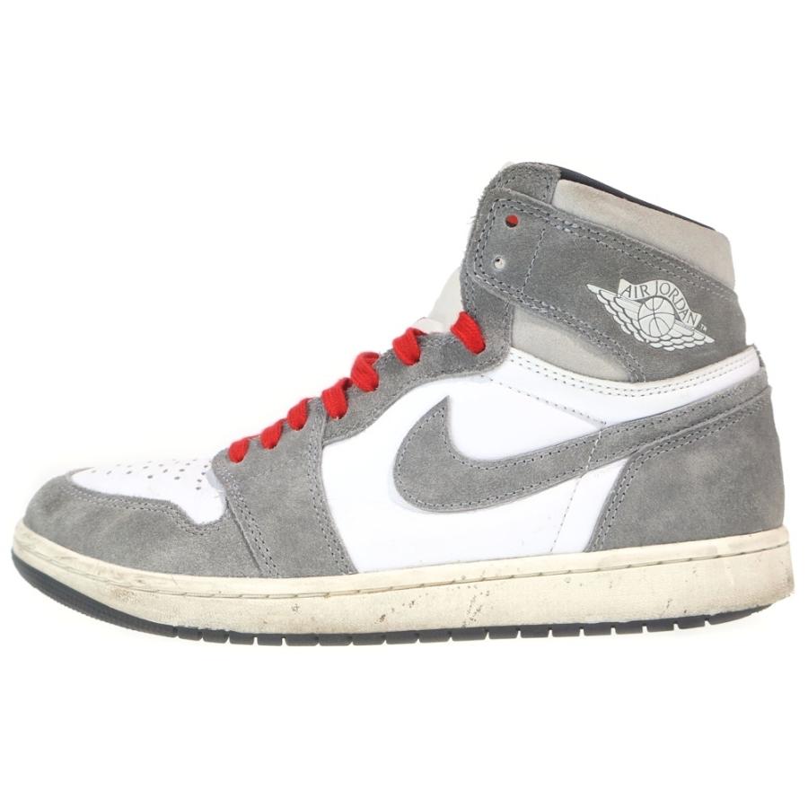 NIKE（ナイキ） AIR JORDAN 1 RETRO HIGH OG BLACK AND SMOKE GREY