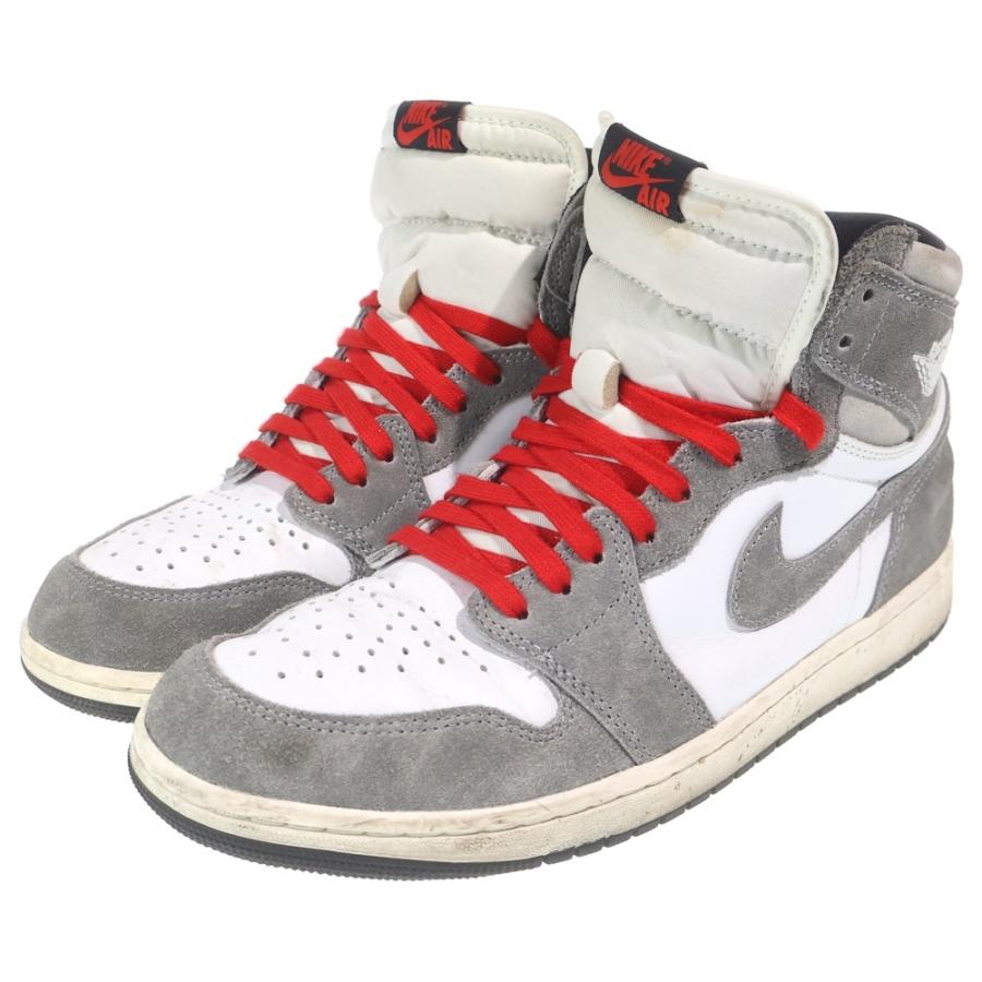 NIKE（ナイキ） AIR JORDAN 1 RETRO HIGH OG BLACK AND SMOKE GREY