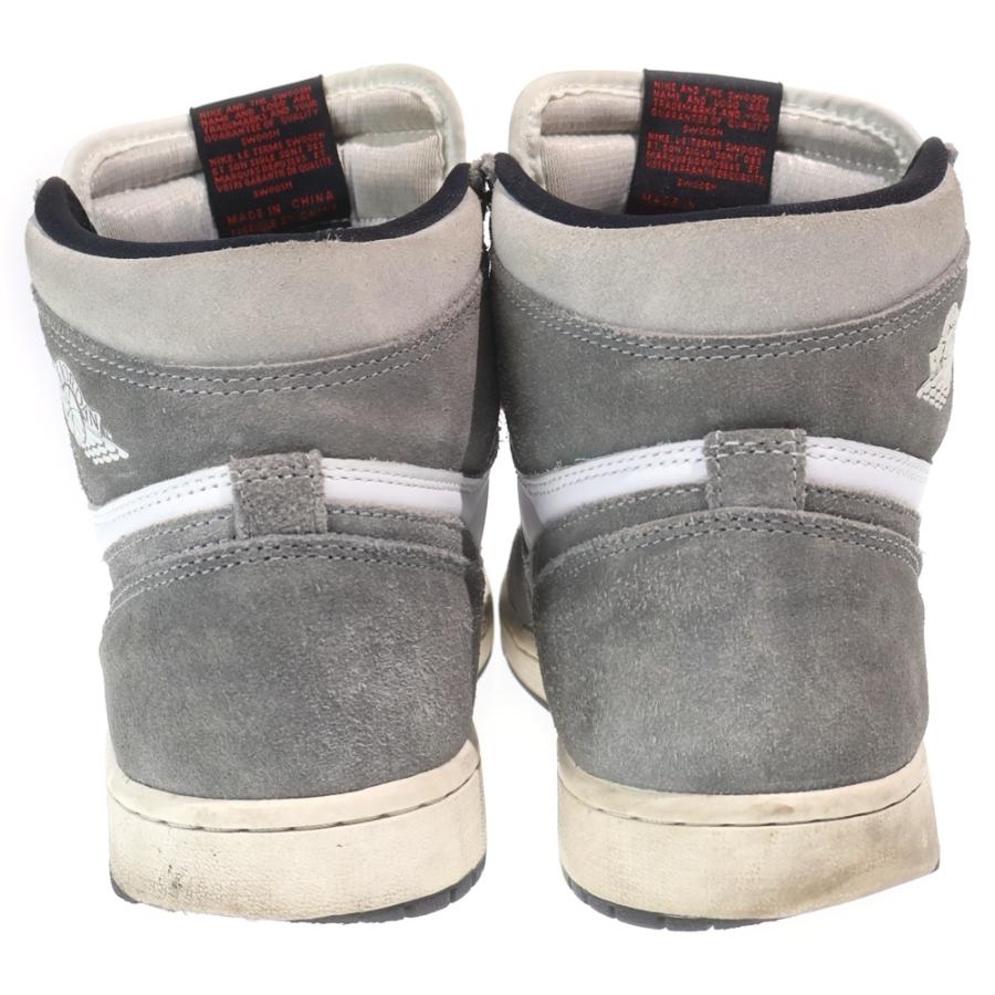 NIKE（ナイキ） AIR JORDAN 1 RETRO HIGH OG BLACK AND SMOKE GREY