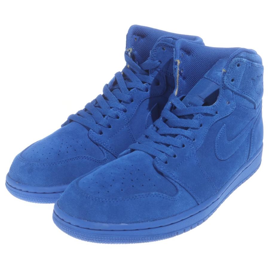 NIKE（ナイキ） Air Jordan 1 Retro High Blue Suede 332550-404 エア