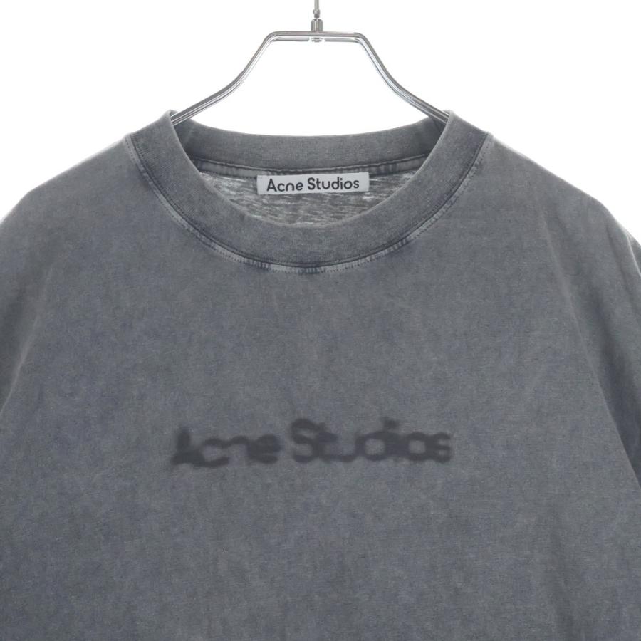 美品　アクネ　ACNE STUDIO グレー　ノースリーブ　カットソー　XS(M Acne Studios（アクネ ストゥディオズ） CAP T-SHIRT ノースリーブT