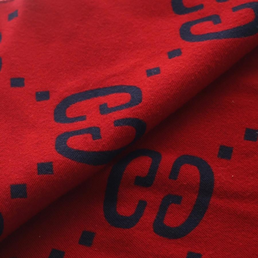 GUCCI（グッチ） ジャンボGGロゴ ウールシルクマフラー スカーフ 