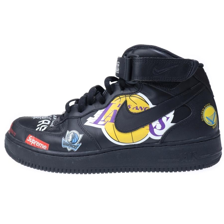 NIKE（ナイキ） ×AIR FORCE 1 MID NBA TEAM AQ8017-001 シュプリーム 