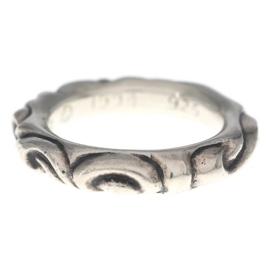 CHROME HEARTS（クロムハーツ） SCRL BAND スクロールバンド リング