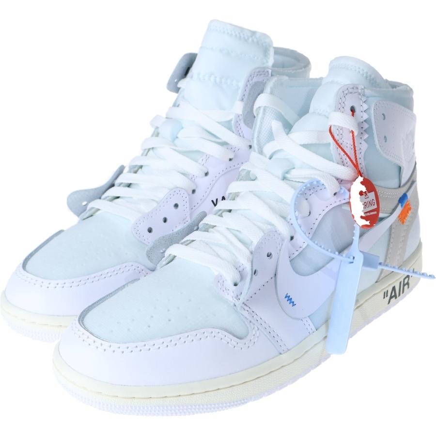 ナイキ ×V.A.A Air Jordan 1 Retro High OG Alaska AA3834-100 エアジョーダン1 ハイカットスニーカー ライトブルー/ホワイト US8/26cmの画像