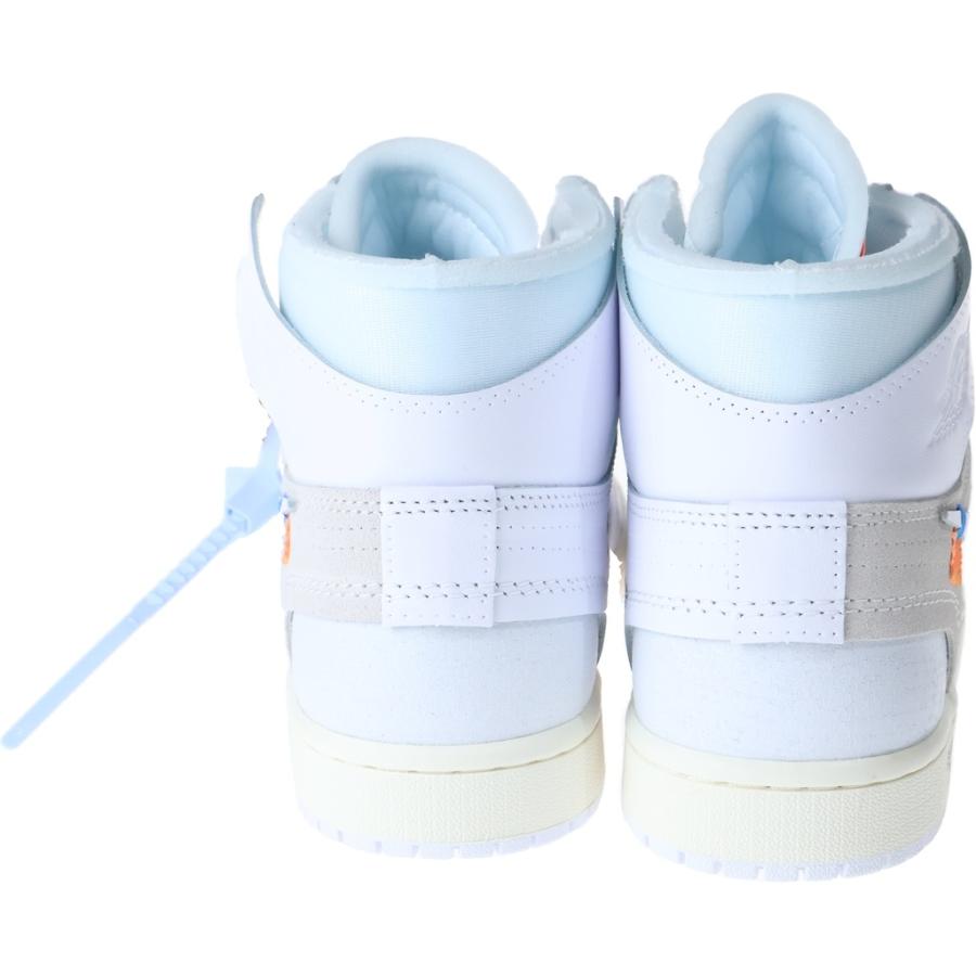 ナイキ ×V.A.A Air Jordan 1 Retro High OG Alaska AA3834-100 エアジョーダン1 ハイカットスニーカー ライトブルー/ホワイト US8/26cmの画像