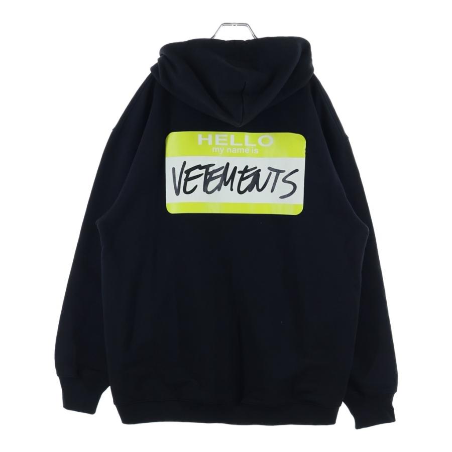 VETEMENTS（ヴェトモン） MY NAME IS VETEMENTS ZIP UP HOODIE マイ