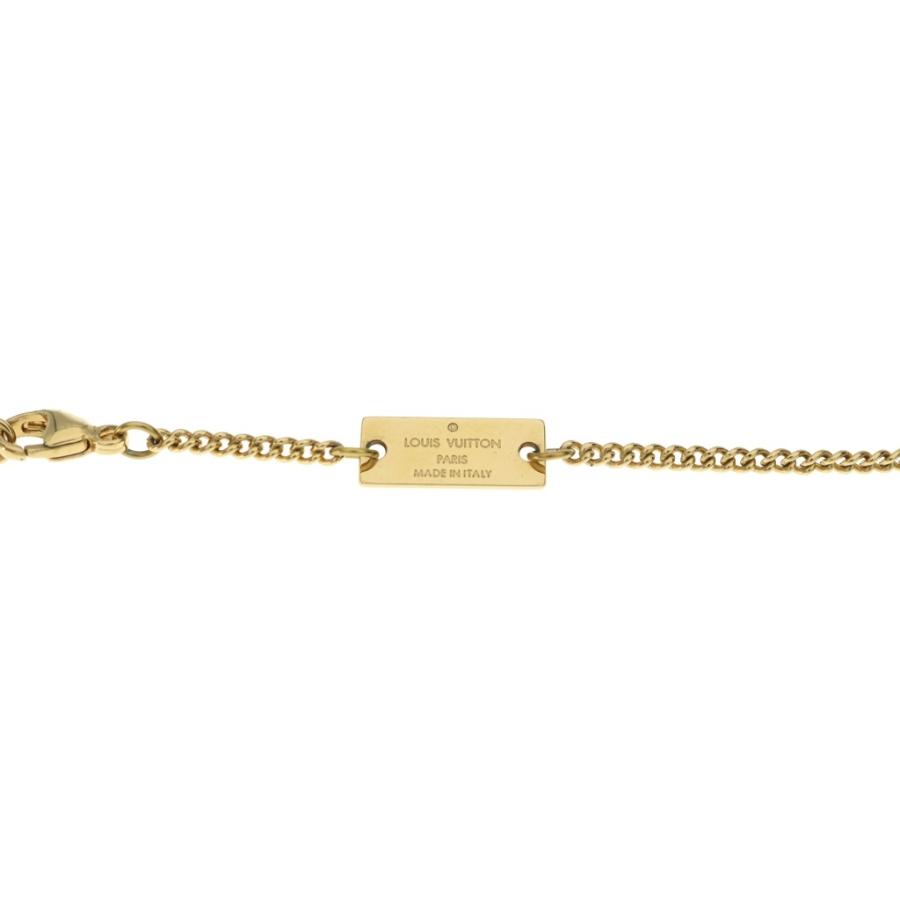 ルイヴィトン ネックレス LV リングネックレス ゴールド M80189 LOUIS VUITTON（ルイ・ヴィトン） モノグラム LVロゴ リングネックレス