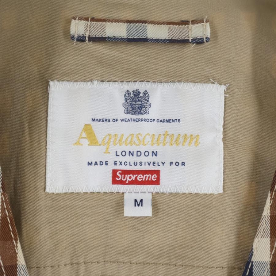 Supreme（シュプリーム） 16AW ×Aquascutum Club Check Water Proof
