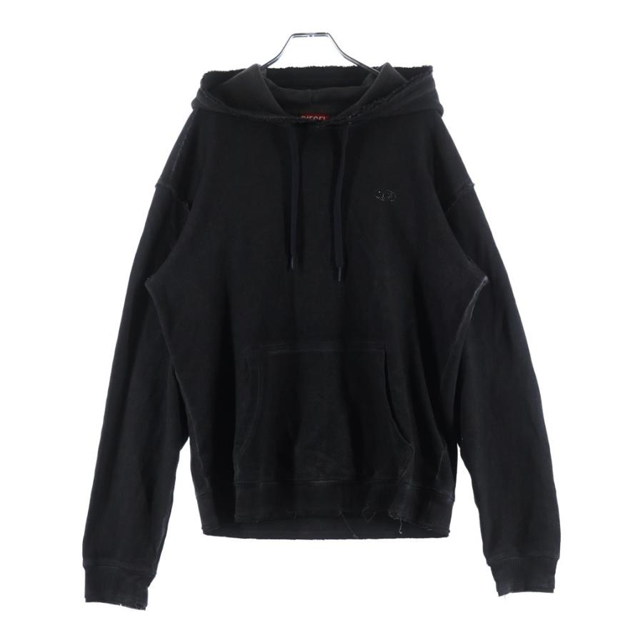 DIESEL（ディーゼル） スタッズ オーバルDロゴ バックプリント