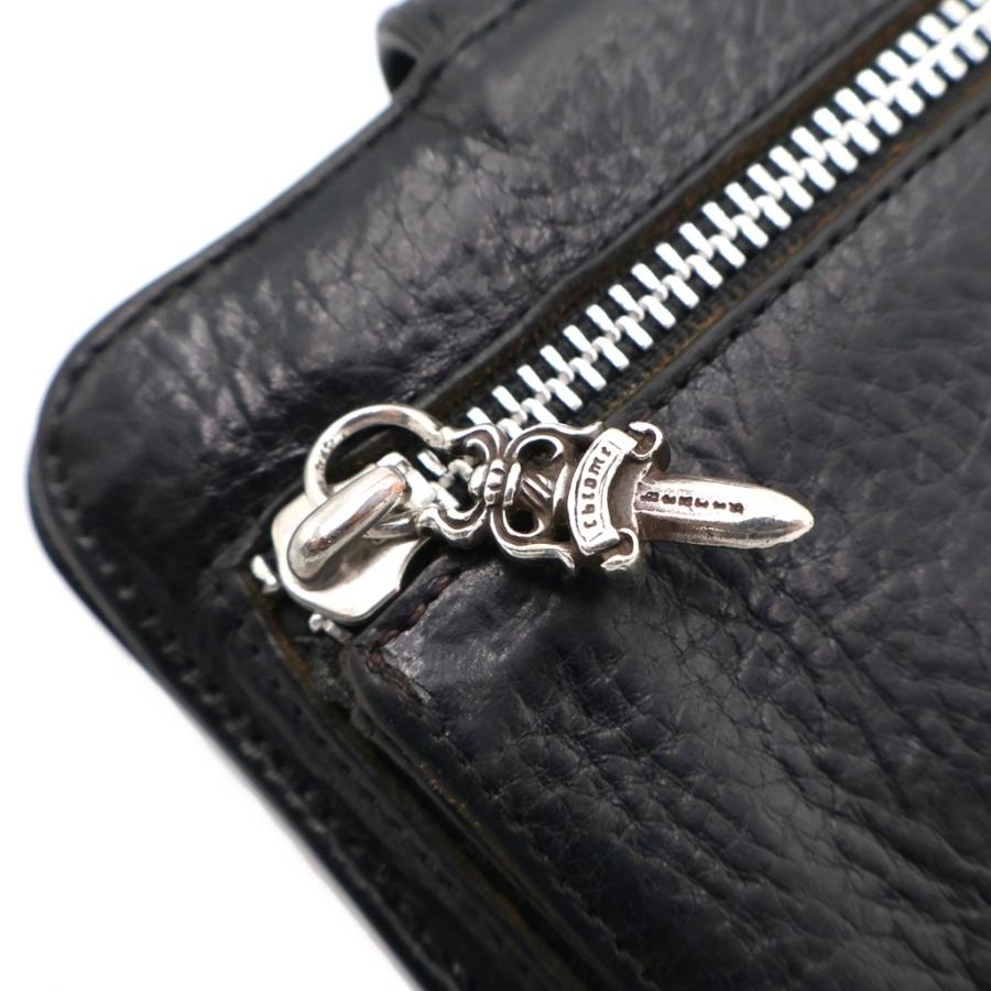 クロムハーツ SQ BTN BILL/スクエアボタンビルフラップボタン CHROME HEARTS（クロムハーツ） SQ BTN BILL スクエア ボタンビル