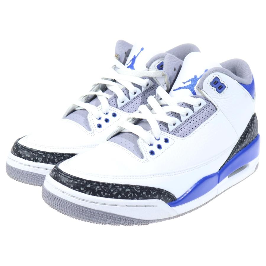 タグ付！NIKE ナイキ AIR JORDAN エアジョーダン 3 レトロ CT8532-145 size:27cm NIKE（ナイキ） AIR JORDAN 3 RETRO RACER BLUE CT8532-145 エア