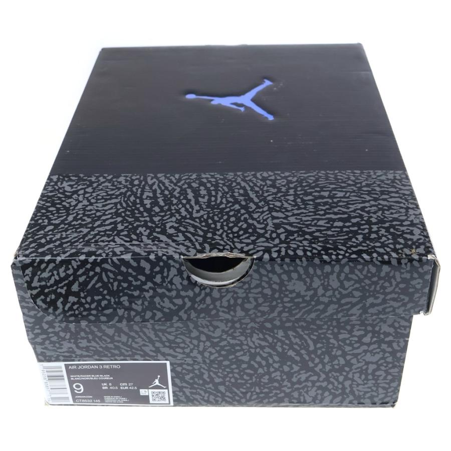 NIKE（ナイキ） AIR JORDAN 3 RETRO RACER BLUE CT8532-145 エア 