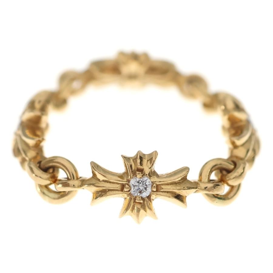 CHROME HEARTS（クロムハーツ） 22K RING TNY E CH PLS P/DIA タイニー