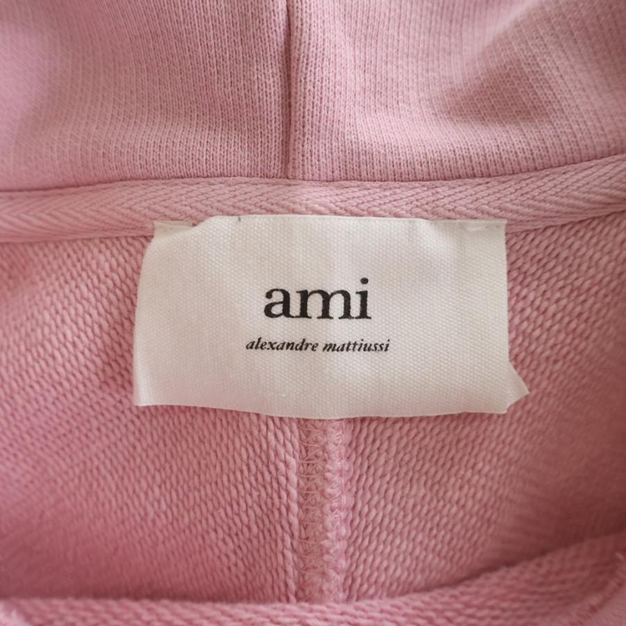 ami paris アミパリス Hoodie ハートロゴ刺繍 プルオーバースウェット