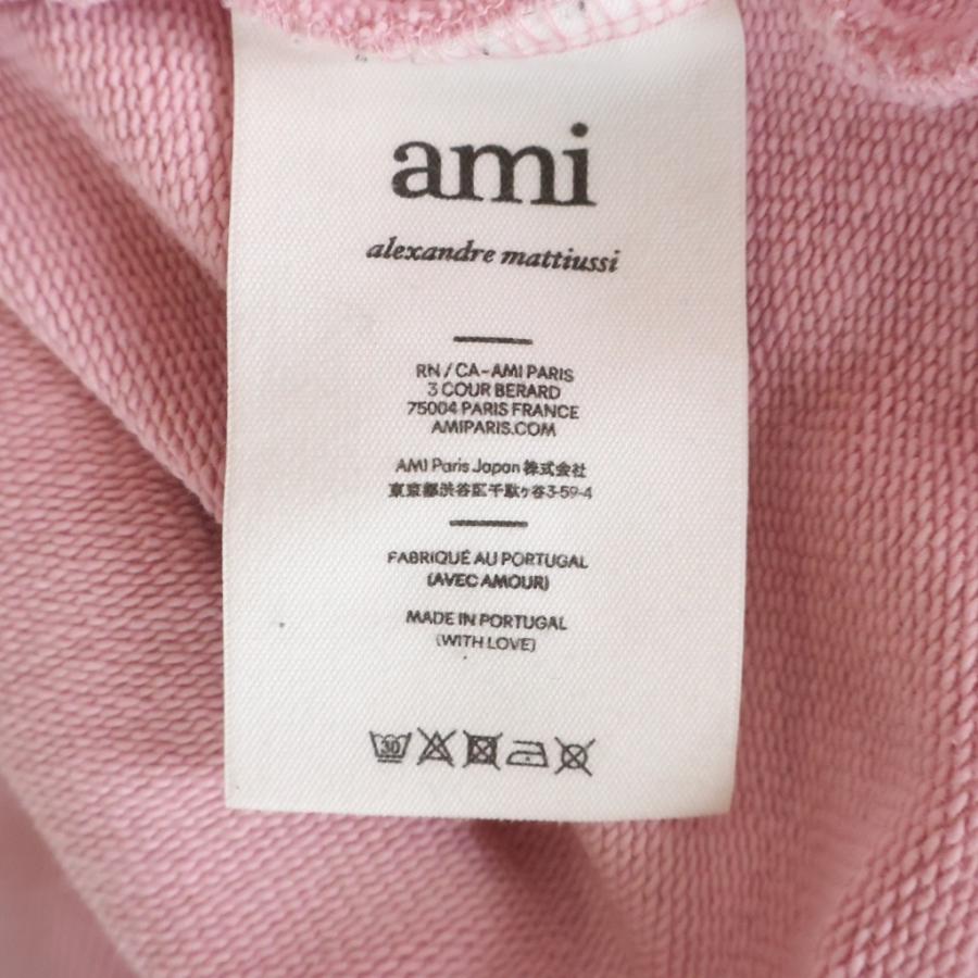ami paris アミパリス Hoodie ハートロゴ刺繍 プルオーバースウェット