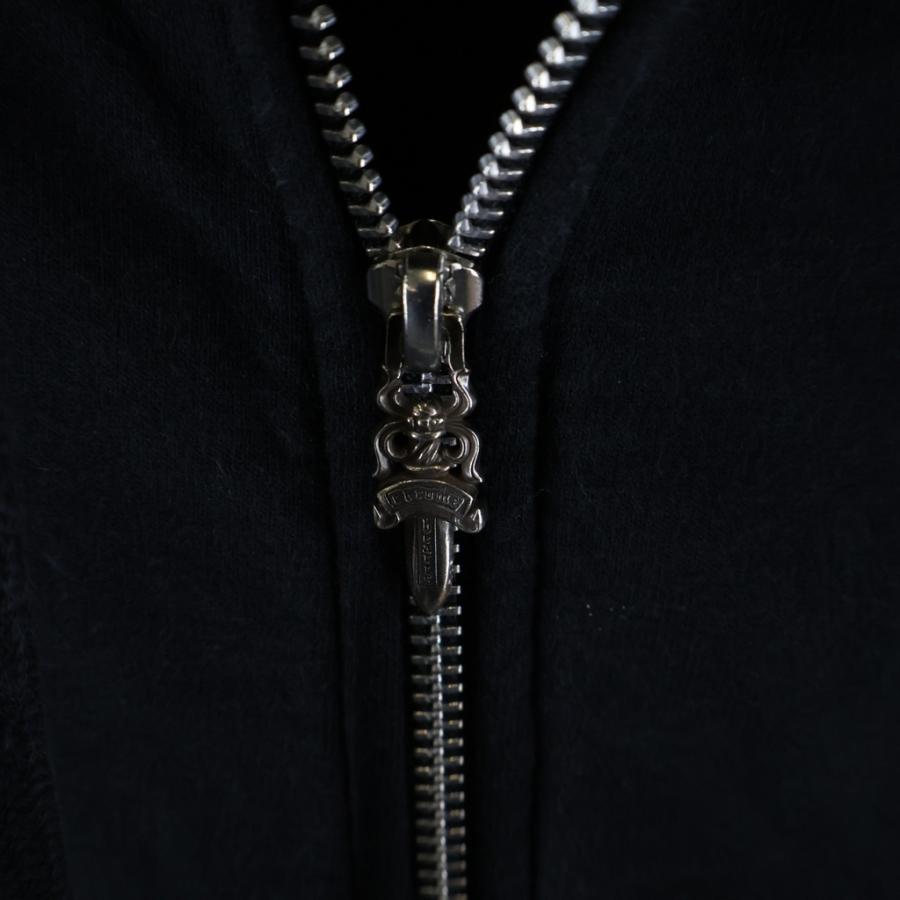CHROME HEARTS（クロムハーツ） SWTSHRT HD ZIP 胸ロゴプリント バック
