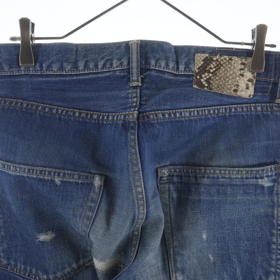 visvim（ヴィズヴィム） ヴィスヴィム 05D5 パイソンパッチ リペア加工